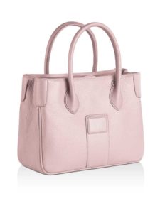 borsa Charleston in pelle rosa